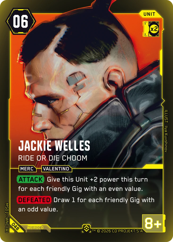 Jackie Welles: Ride or Die Choom