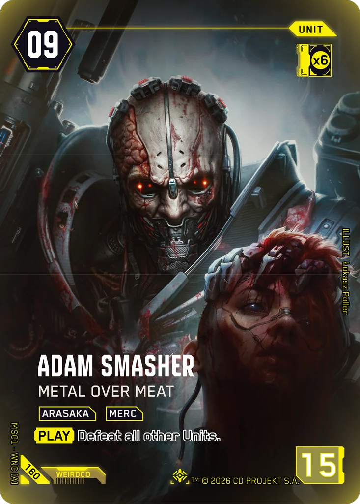 Adam Smasher: Metal Over Meat
