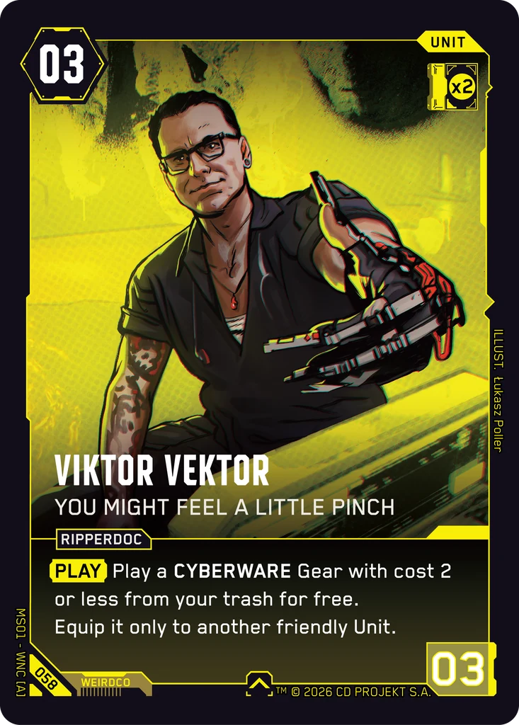 Viktor Vektor: You Might Feel a Little Pinch