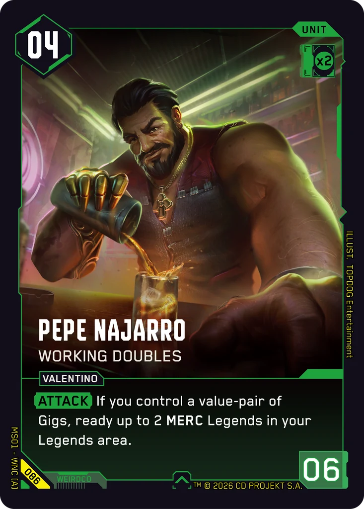 Pepe Najarro: Working Doubles