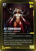 Alt Cunningham: Mother of Daemons