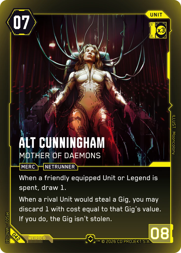 Alt Cunningham: Mother of Daemons