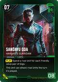 Sandayu Oda: Hanako's Guardian