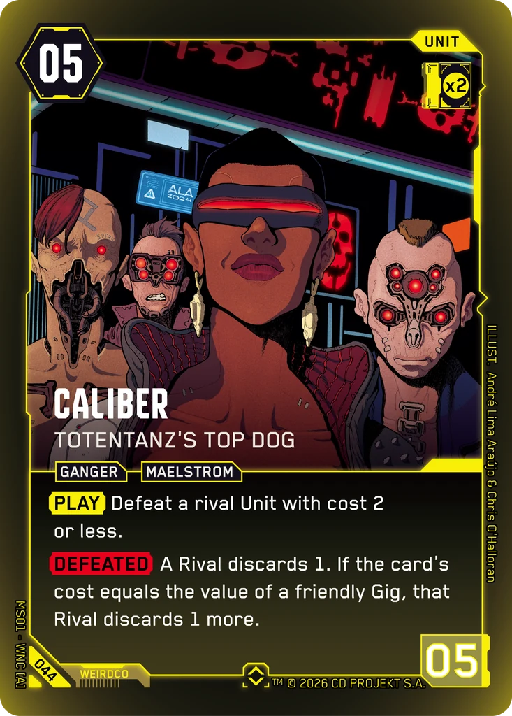 Caliber: Totentanz's Top Dog