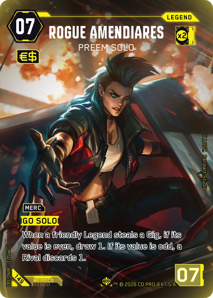 Rogue Amendiares: Preem Solo