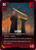 Satori: Sword of Saburo